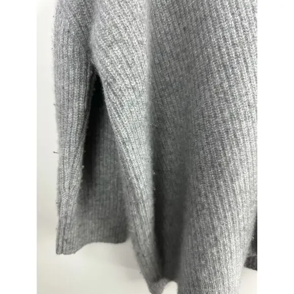 Jenni Kayne Cashmere Cocoon Cardigan Heather Grey Women’s Plus Size 1X Oversized - Picture 5 of 16
